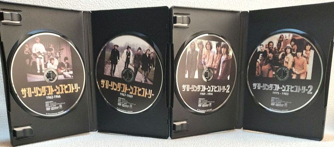 『ＲＯＬＬＩＮＧ・ＳＴＯＮＥＳ／ＵＮＤＥＲ・…』全４枚セットＤＶＤ国内盤【中古品