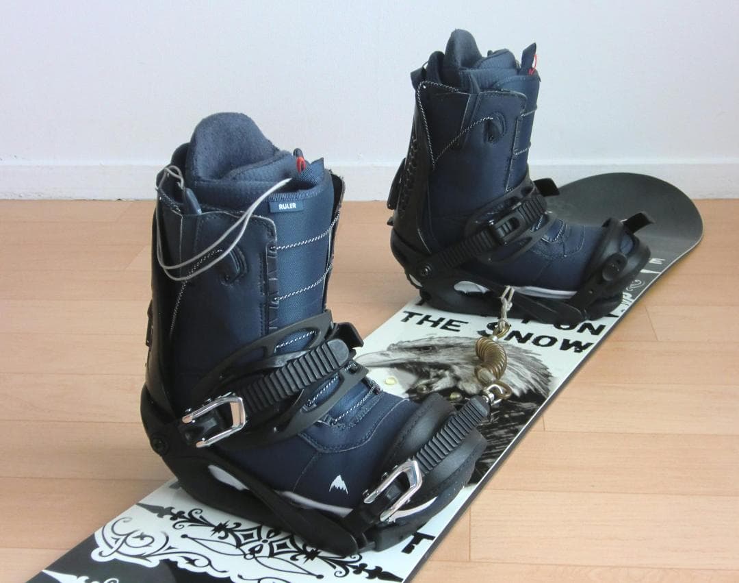 ■■1月限定■送料無料■SLQ■メンズスノボフルセット■152/26■WAX済■