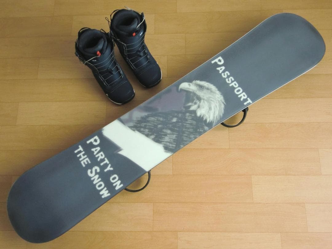 ■■1月限定■送料無料■SLQ■メンズスノボフルセット■152/26■WAX済■