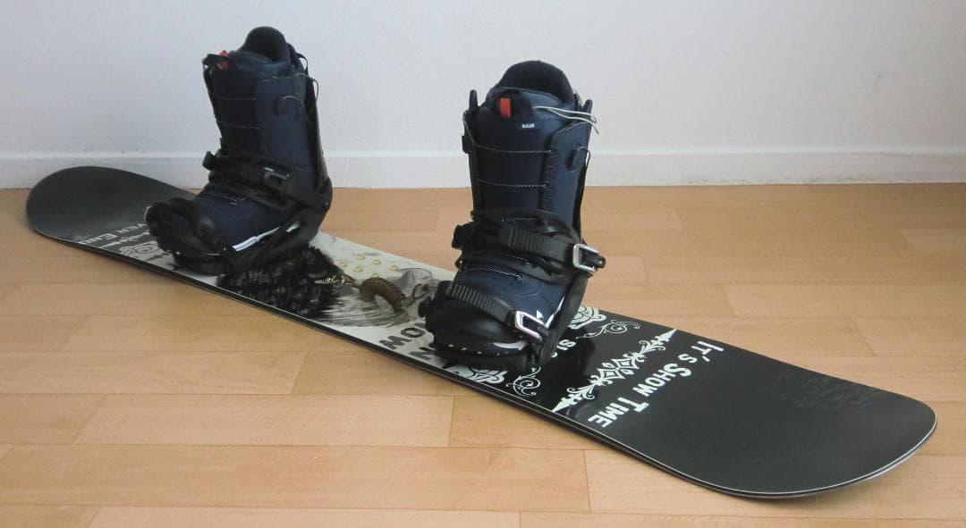 ■■1月限定■送料無料■SLQ■メンズスノボフルセット■152/26■WAX済■