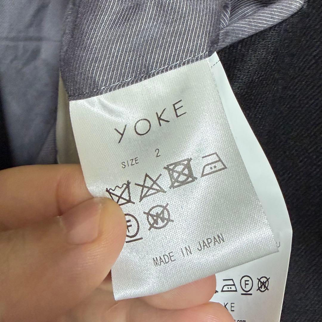 N-655 YOKE ヨーク　ウールジャケット　ブラック　2 20aw 良品