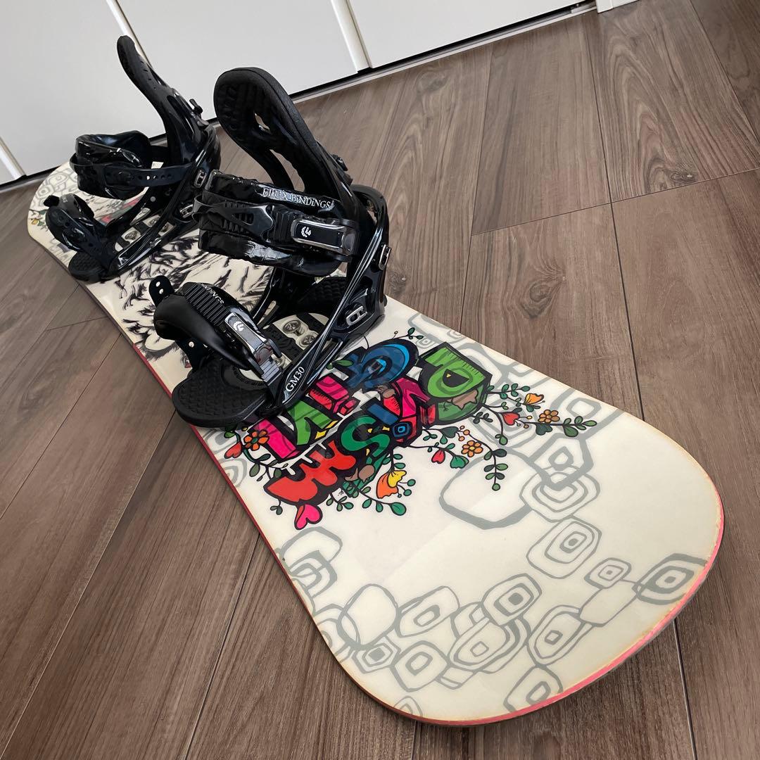 PRISM ALLIAN スノーボードセット　FLUX バイン　ボードセット
