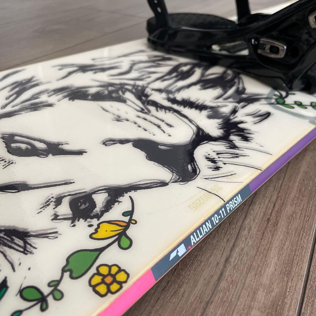 PRISM ALLIAN スノーボードセット　FLUX バイン　ボードセット
