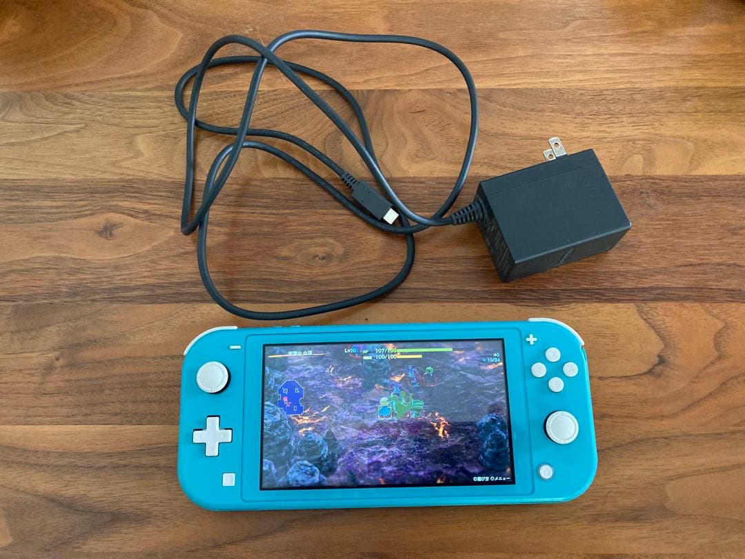 Nintendo Switch Lite ターコイズ 充電器付き