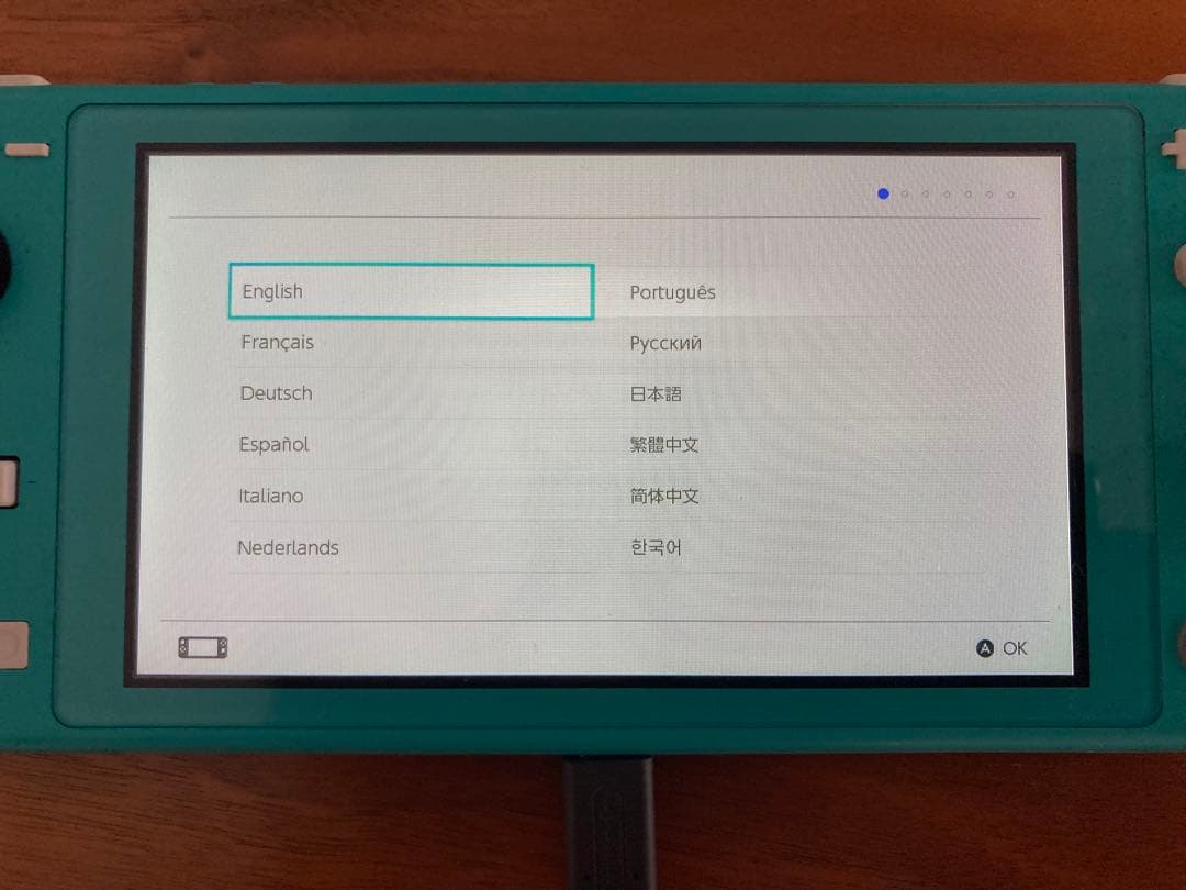 Nintendo Switch Lite ターコイズ 充電器付き
