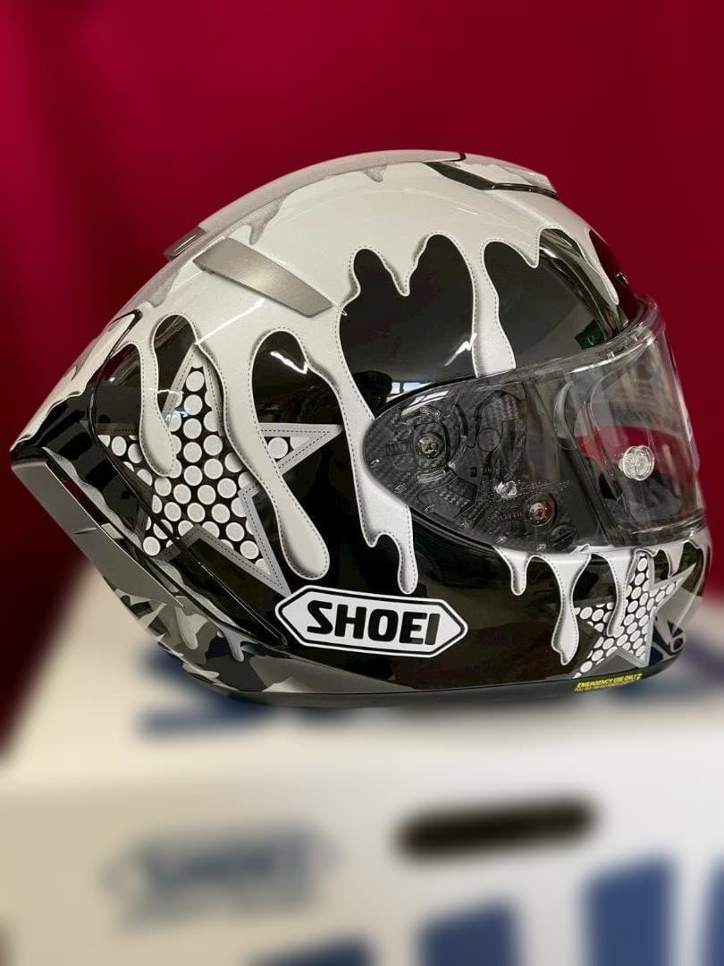 A◆SHOEI　フルフェイス　ヘルメット　XL　ブラック　ホワイト　TC-5