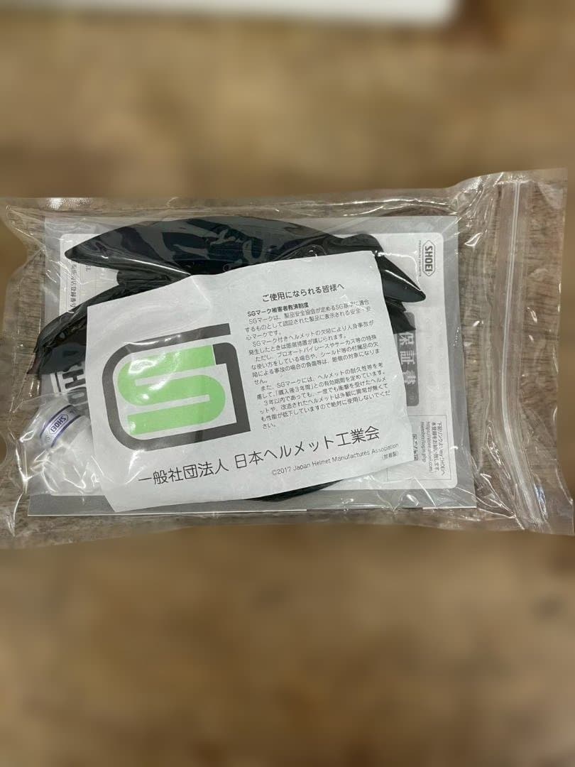 A◆SHOEI　フルフェイス　ヘルメット　XL　ブラック　ホワイト　TC-5