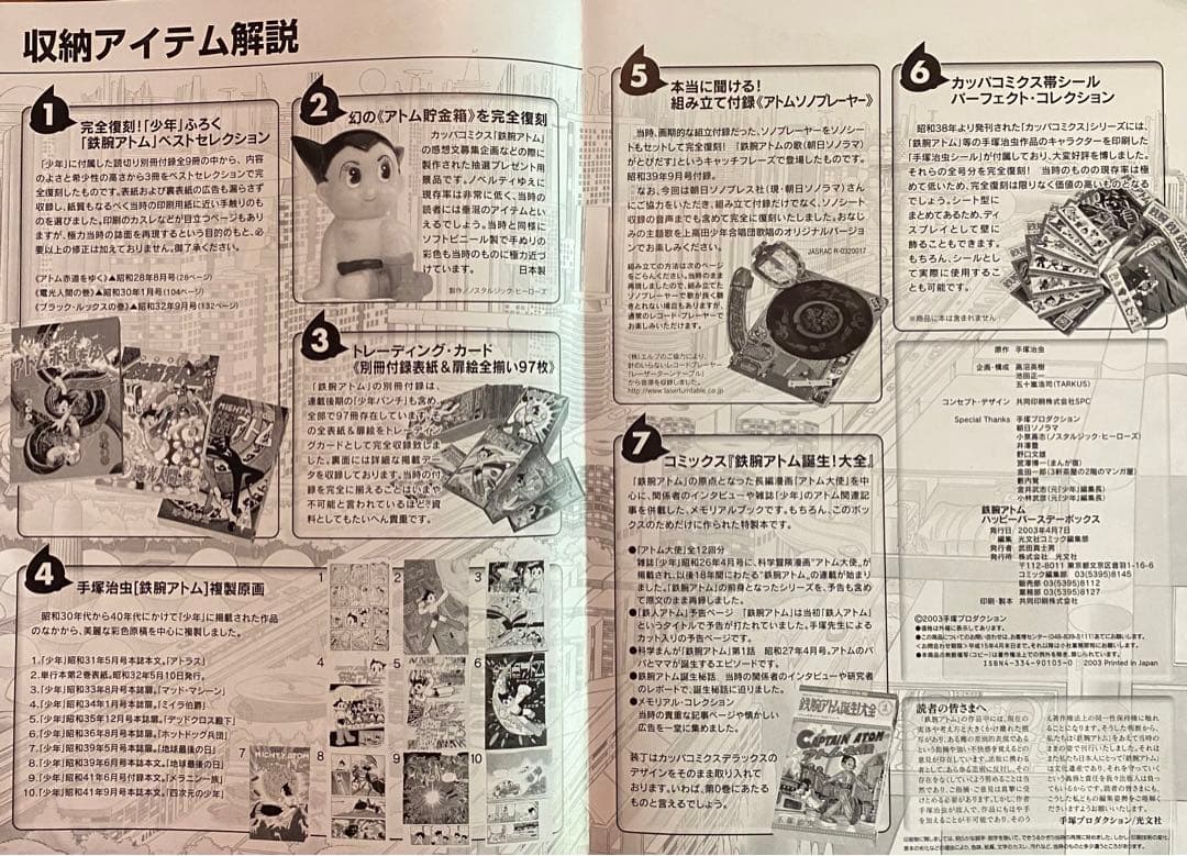 昭和レトロ・鉄腕アトム　VINTAGE HAPPY BIRTHDY BOX