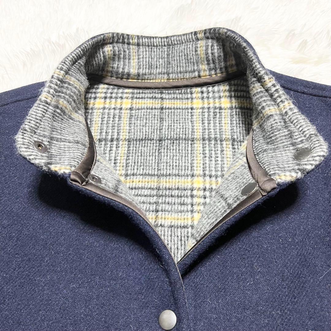 ✨Michel Beaudouin リバーシブルマント ポンチョ✨