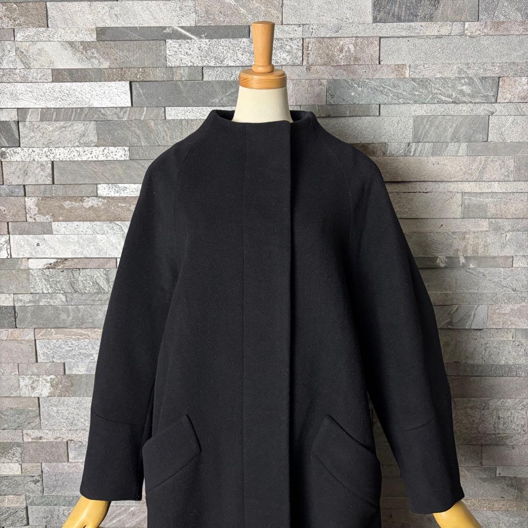 DRESSTERIOR　ドレステリア　ボトルネック ビーバーコート　ウール　38