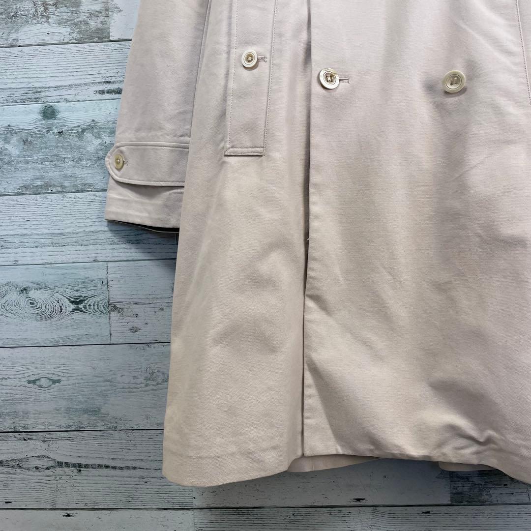 45rpm ダブルブレストレンチコート　ライトベージュ　2サイズ　ベルト付き