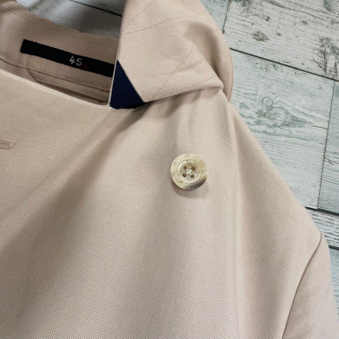 45rpm ダブルブレストレンチコート　ライトベージュ　2サイズ　ベルト付き