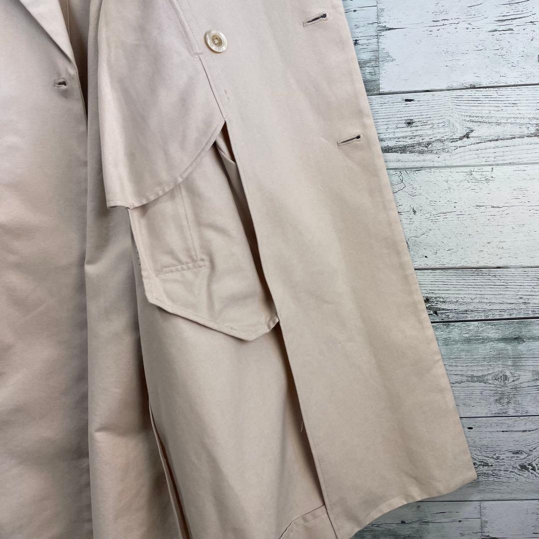 45rpm ダブルブレストレンチコート　ライトベージュ　2サイズ　ベルト付き