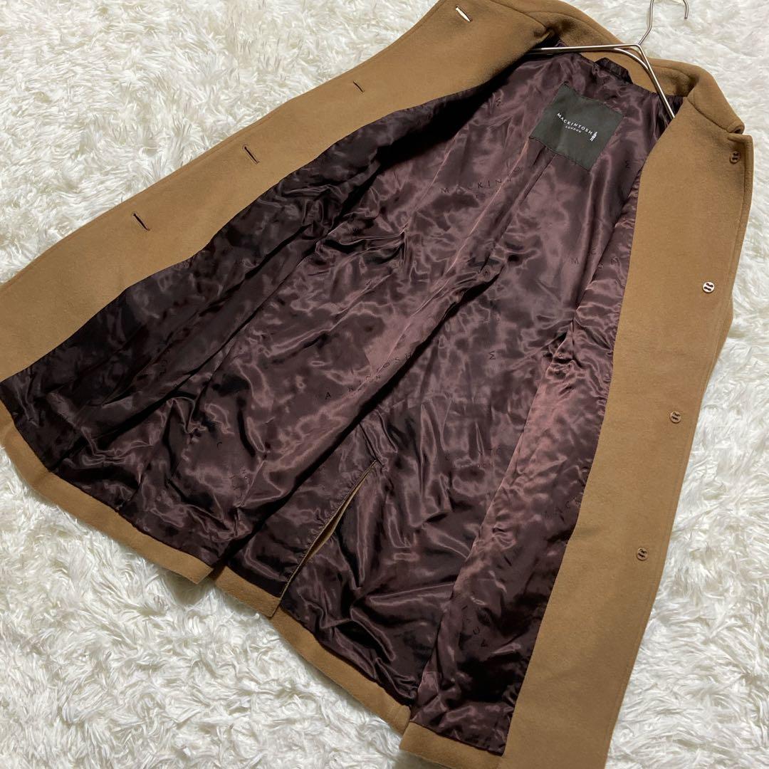 ぽにょ☆マッキントッシュロンドン　ウールコート　ウールモッサ　ソフト