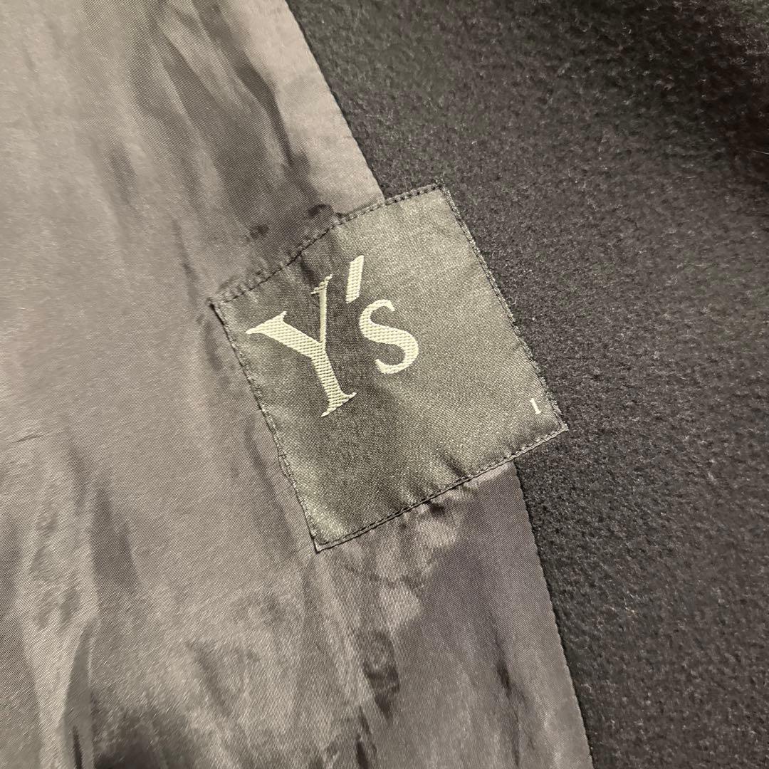 y's2019a wフレアーウールコート size1