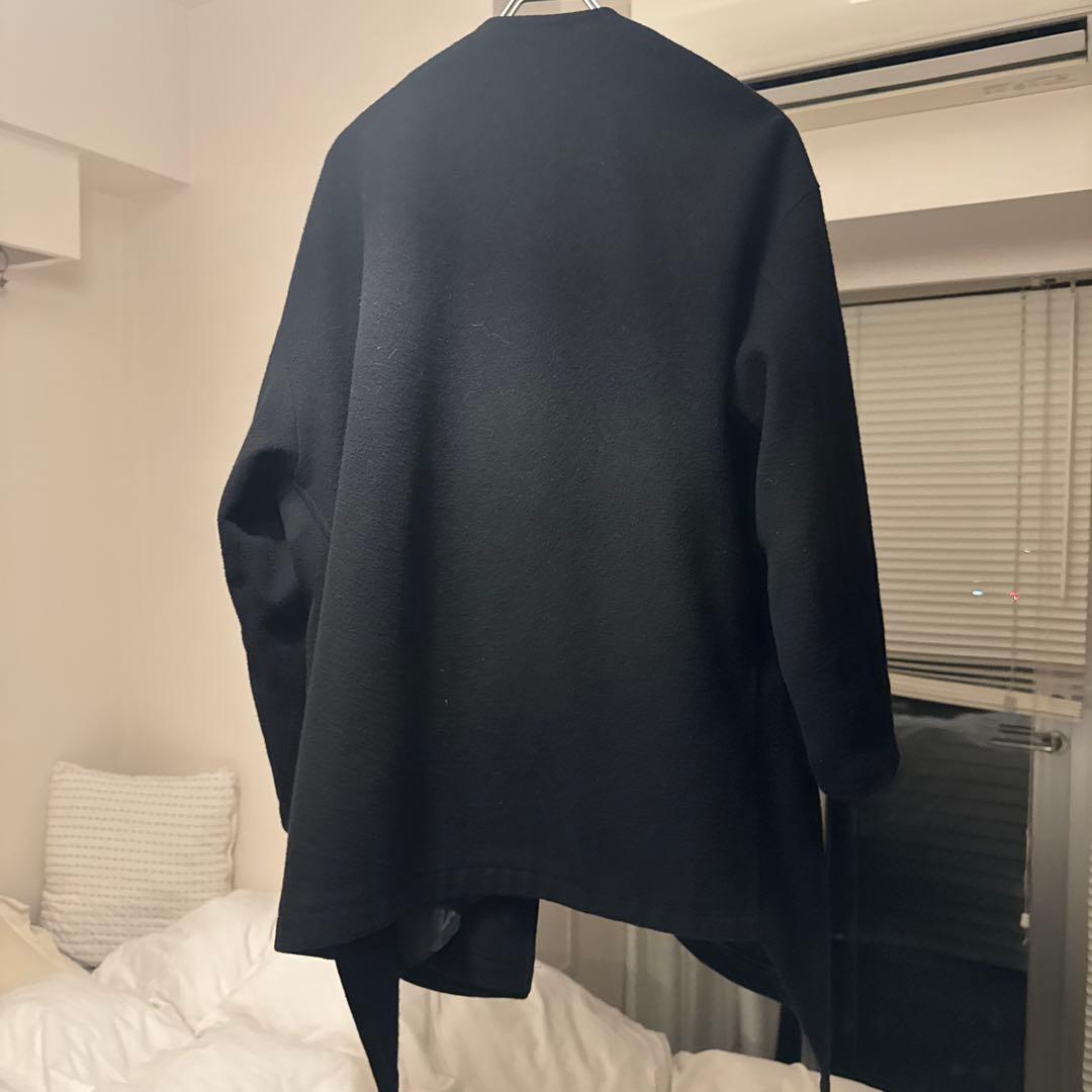 y's2019a wフレアーウールコート size1