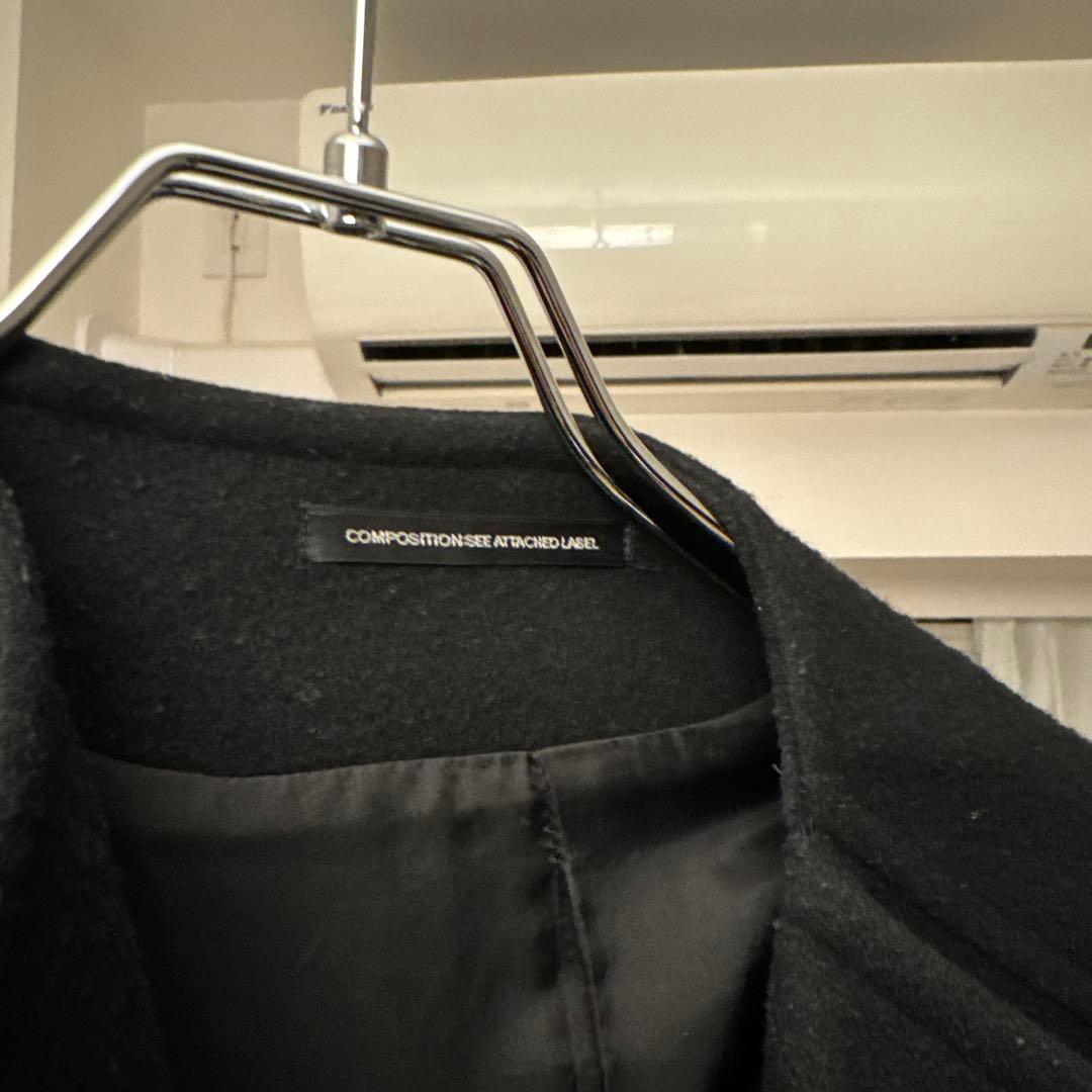 y's2019a wフレアーウールコート size1