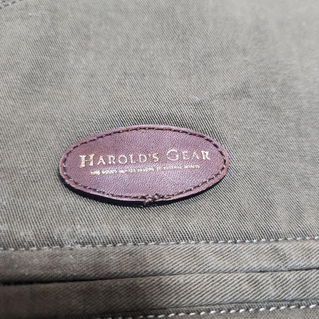 当時物 ハロルズギア コットン ベスト Harold's Gear 日本製
