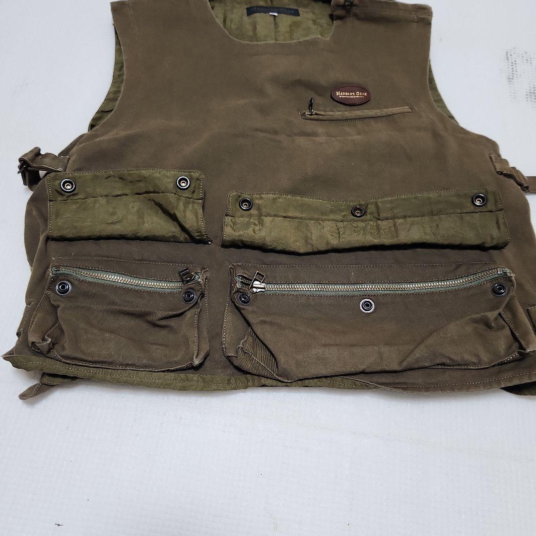 当時物 ハロルズギア コットン ベスト Harold's Gear 日本製