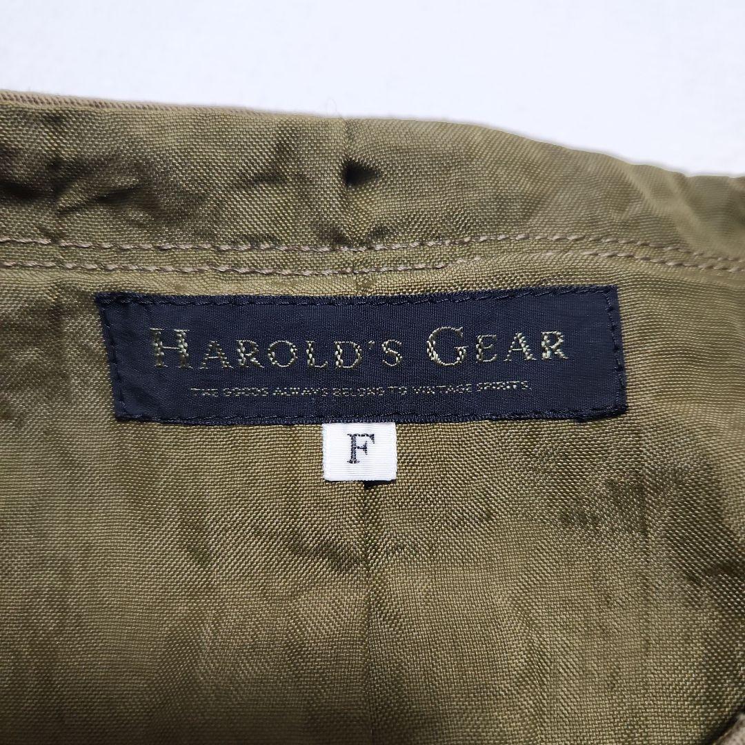 当時物 ハロルズギア コットン ベスト Harold's Gear 日本製
