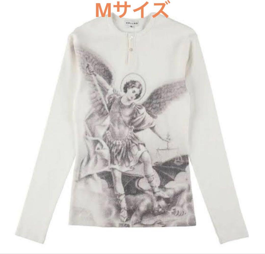 新品VALLAD V.HENRY NECK L/S ホワイト　iO着用 サーマル