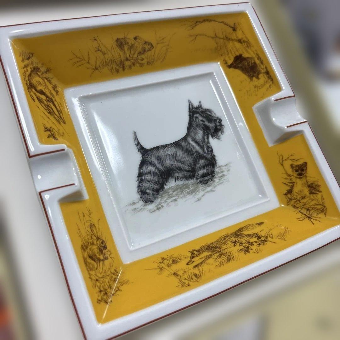 希少　HERMES スコッシュテリア 灰皿　アッシュトレイ