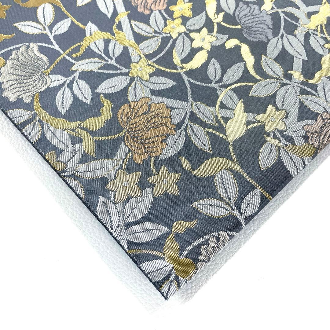 専用帯6167 ●陰山織物謹製 箔屋清兵衛 高台寺蒔絵 高級 正絹 六通 袋帯