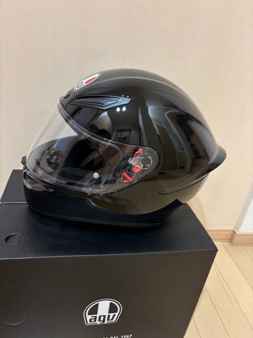【ken】AGV フルフェイスヘルメット ブラック 箱付き