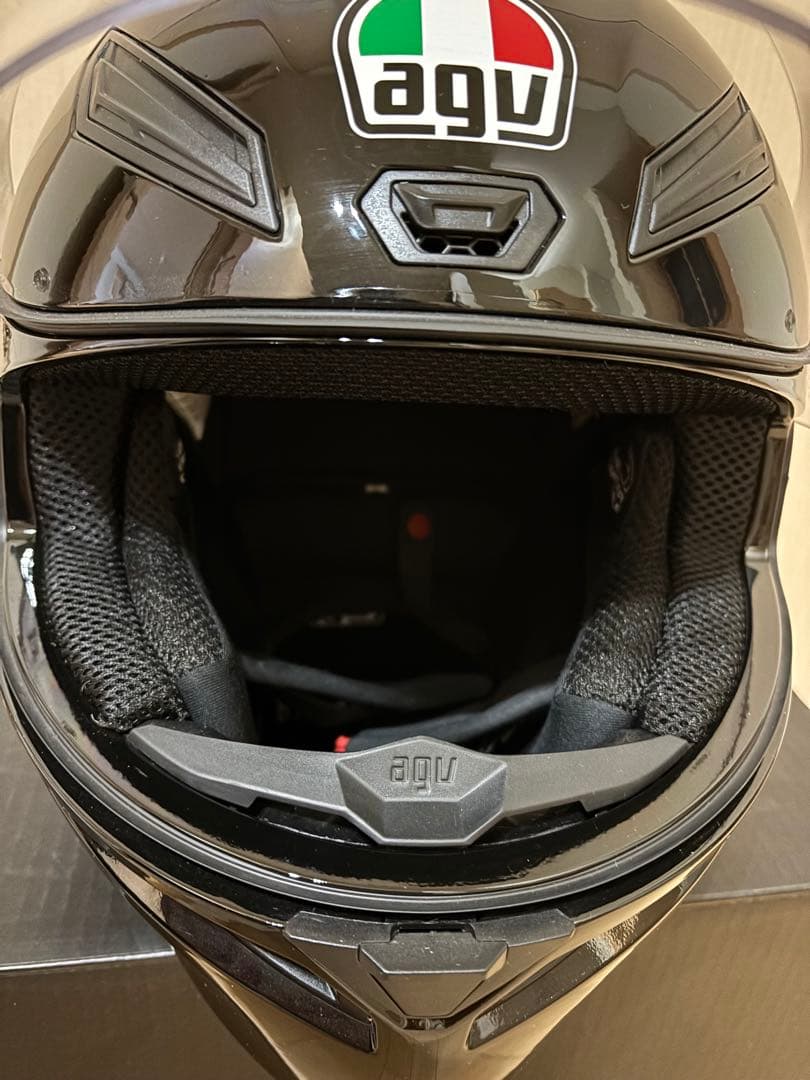 【ken】AGV フルフェイスヘルメット ブラック 箱付き