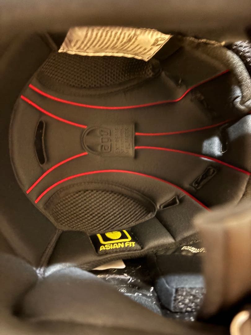 【ken】AGV フルフェイスヘルメット ブラック 箱付き