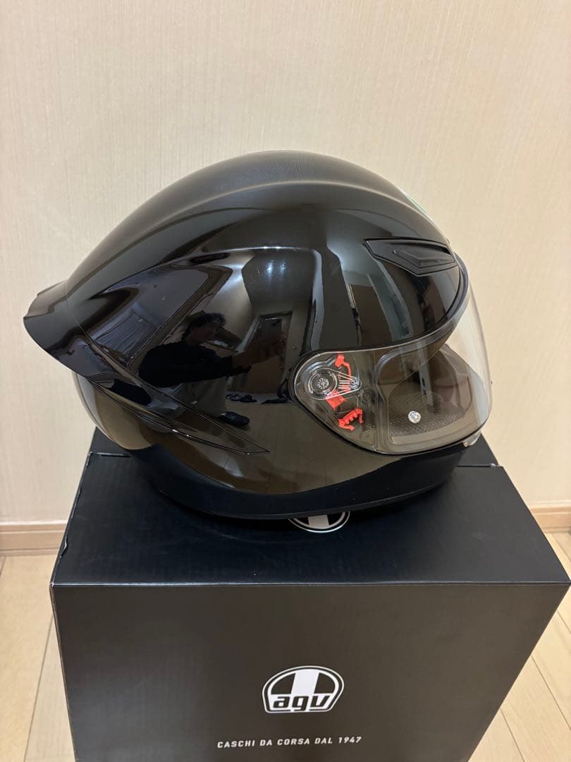 【ken】AGV フルフェイスヘルメット ブラック 箱付き