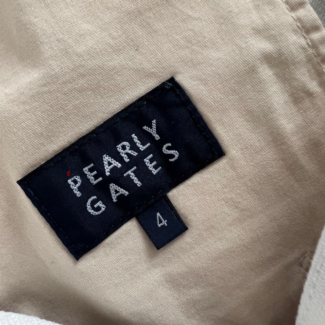 パーリーゲイツ　セットアップ　シャツ　ゴルフ　ハーフパンツ　スマイル　ニコちゃん