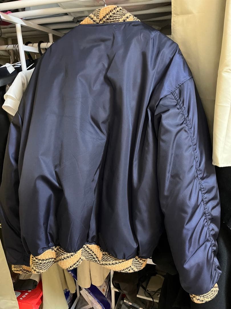 西島隆弘着用PRADA MA-1 21aw Rafsimons