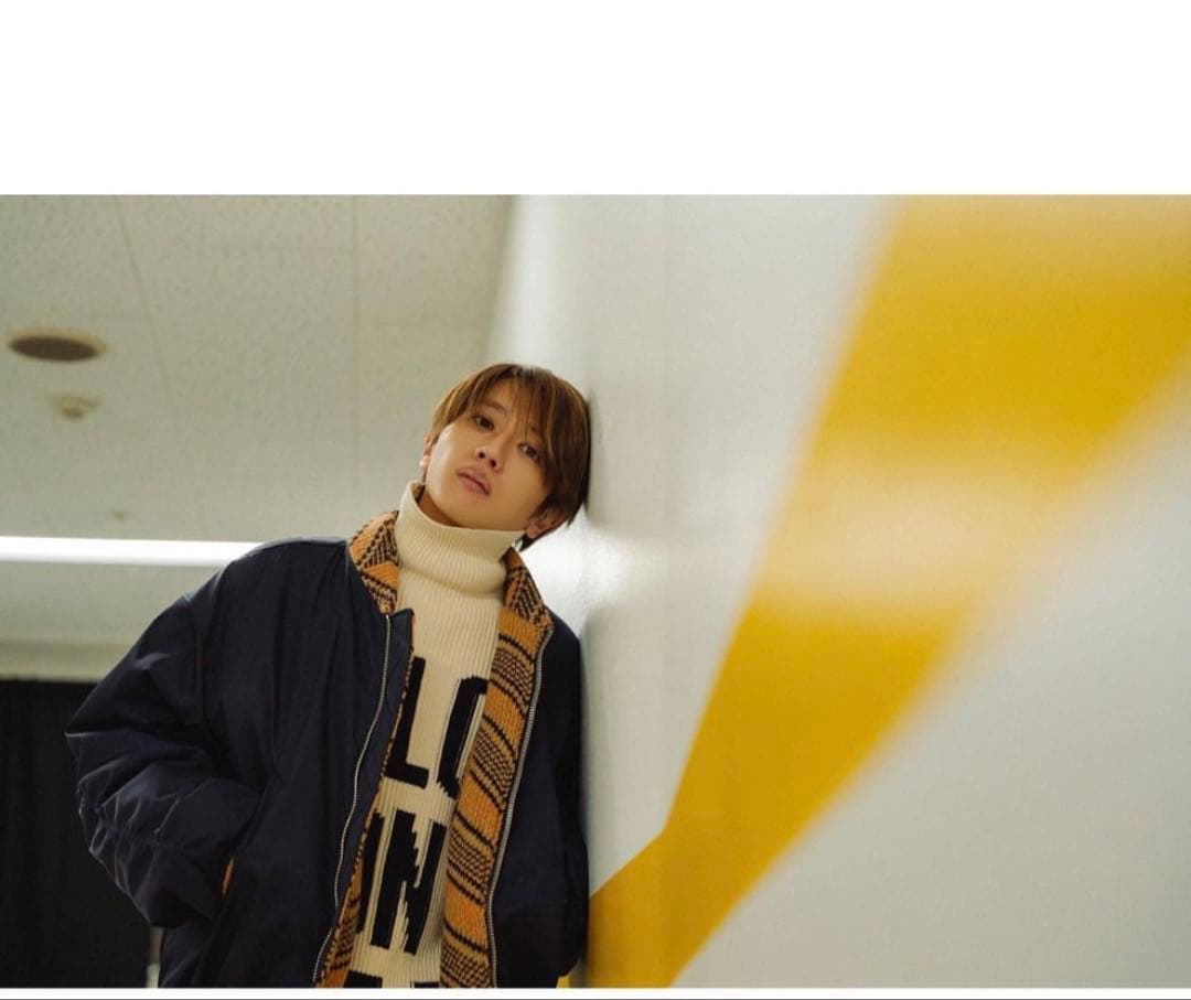 西島隆弘着用PRADA MA-1 21aw Rafsimons