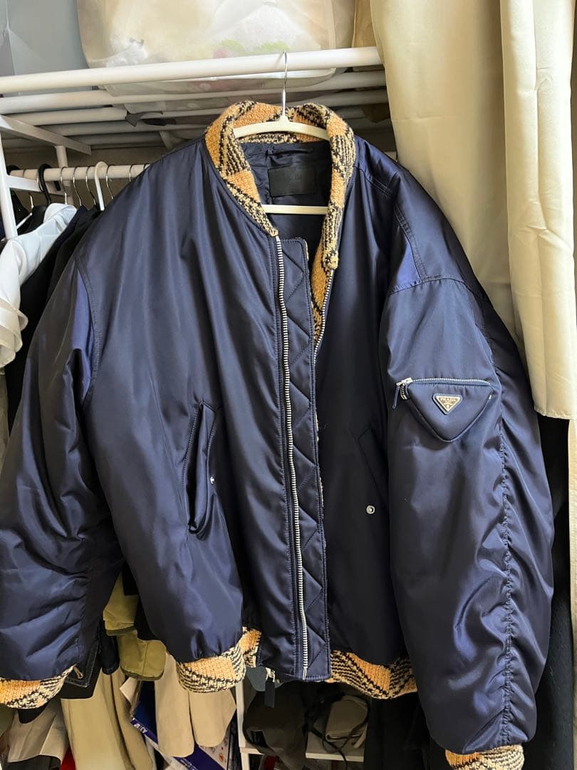 西島隆弘着用PRADA MA-1 21aw Rafsimons