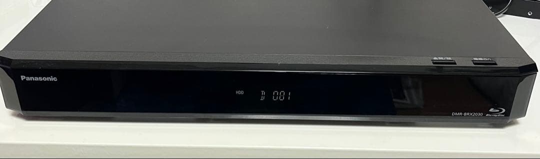 中古Panasonic DMR-BRX2030 ブルーレイレコーダー　●77