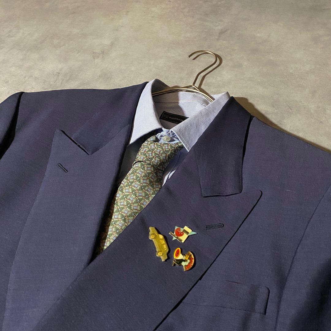 90s vintage レトロセットアップ スーツ ピンズ No.184成人式