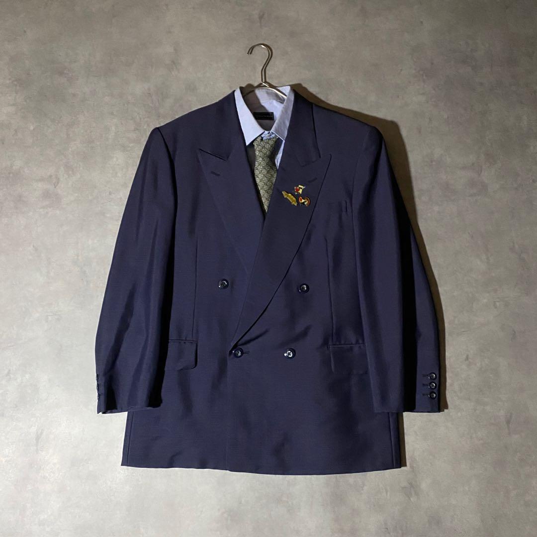 90s vintage レトロセットアップ スーツ ピンズ No.184成人式