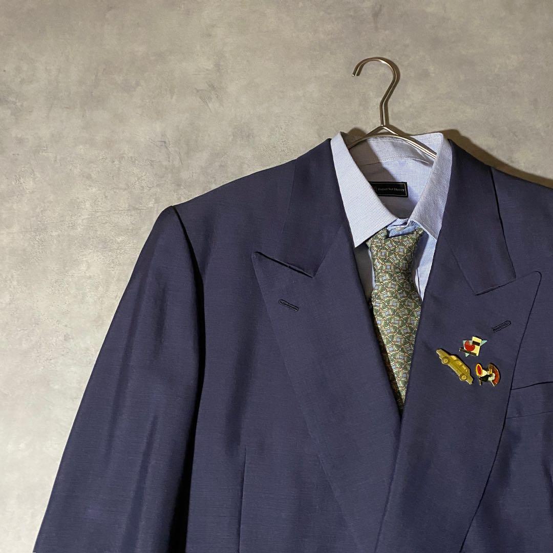90s vintage レトロセットアップ スーツ ピンズ No.184成人式