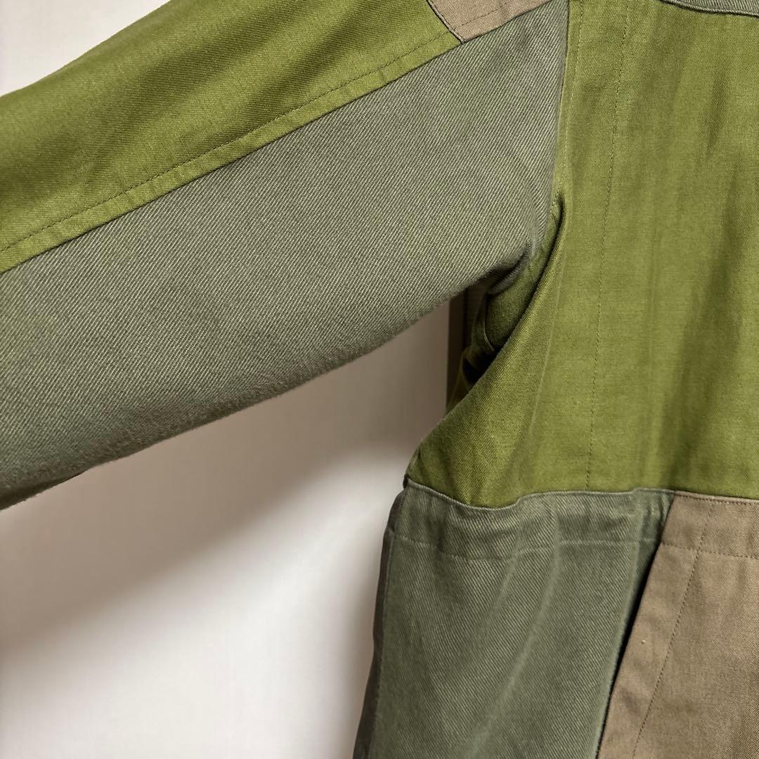 Rクオン KUON 23AW Tonal Patchwork Jacket