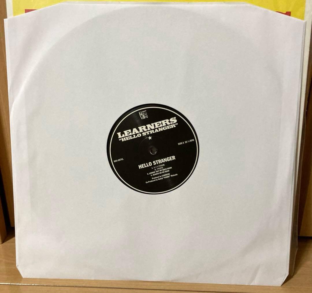 LEARNERS レーナーズ \"HELLO STRANGER\" レコード LP