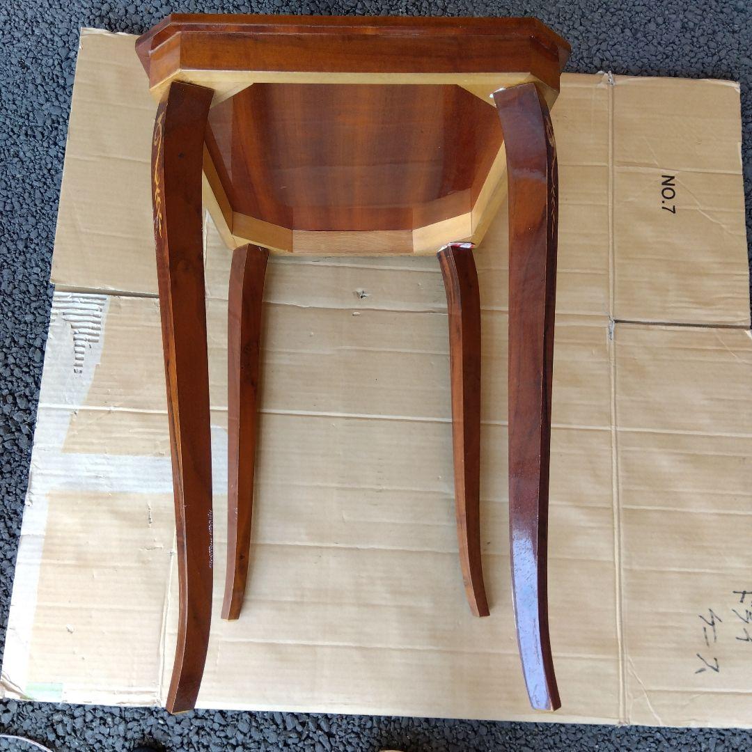 イタリア製 サイドテーブル 猫脚 アンティーク ネストテーブル 西洋家具