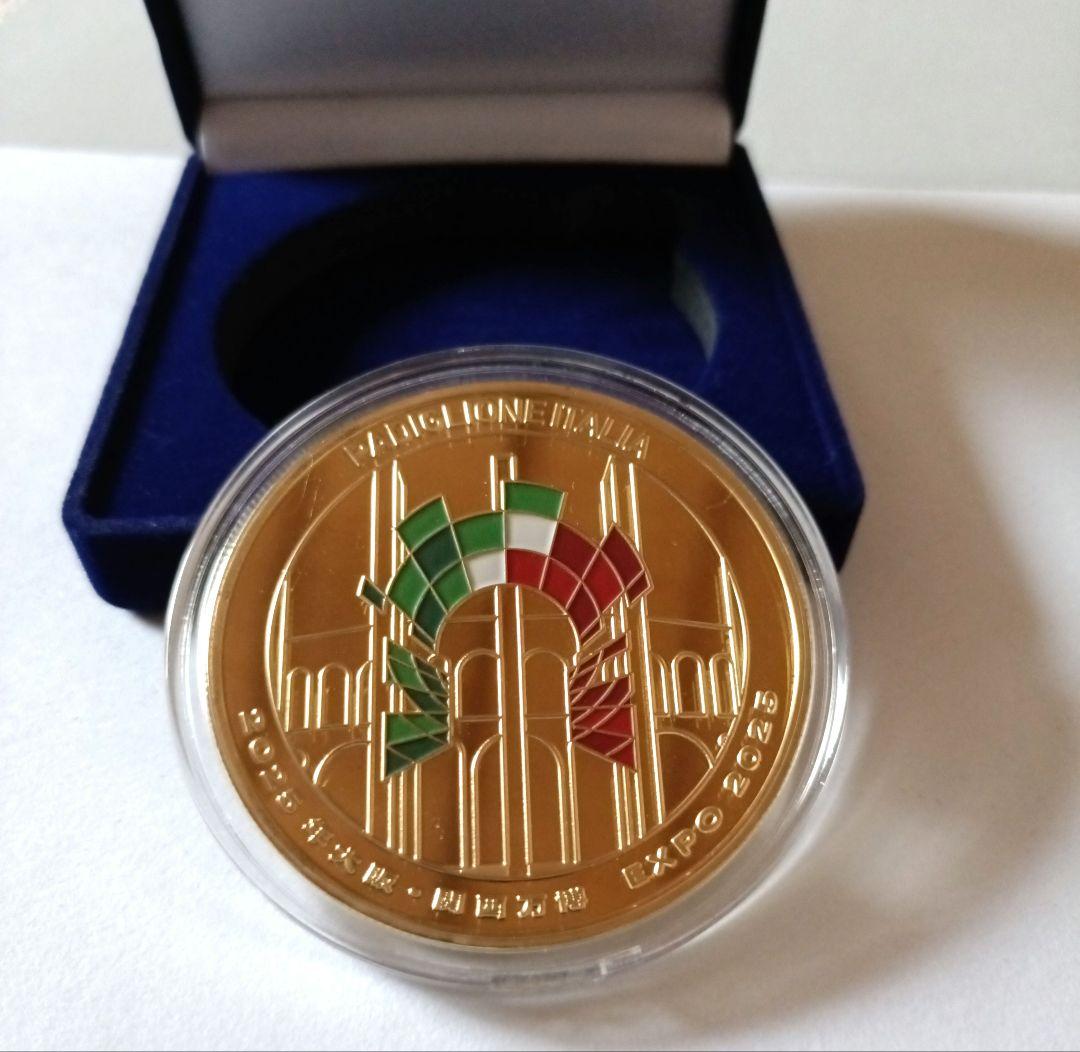 万博 イタリア館 イタリアちゃん 記念