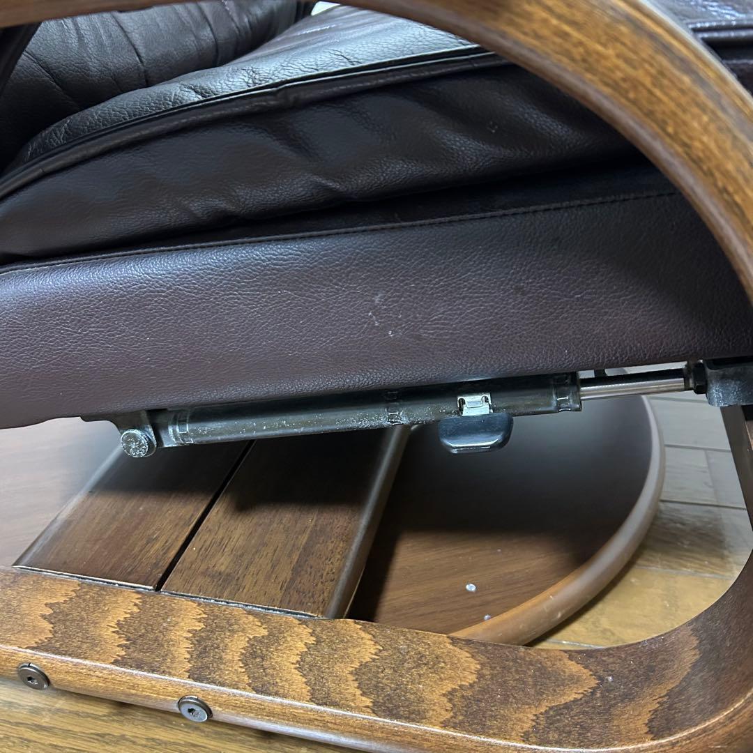 冨士ファニチア　リクライニングソファ オットマン付　回転椅子　パーソナルチェア