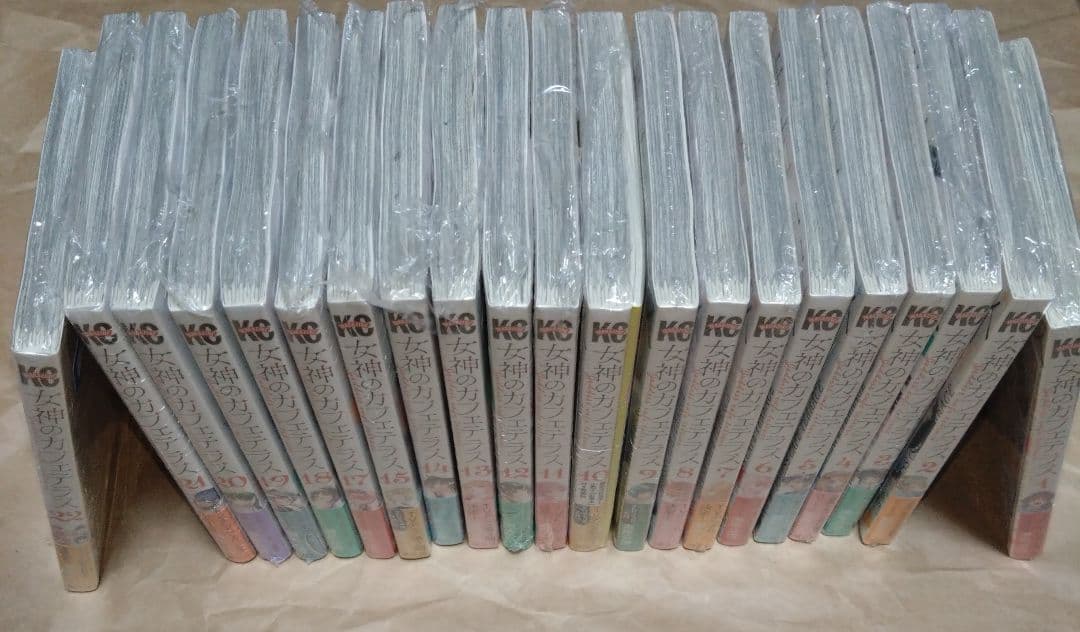 女神のカフェテラス 完結セット⚠16巻無し 1・2〜10特典2種付き　未開封初版