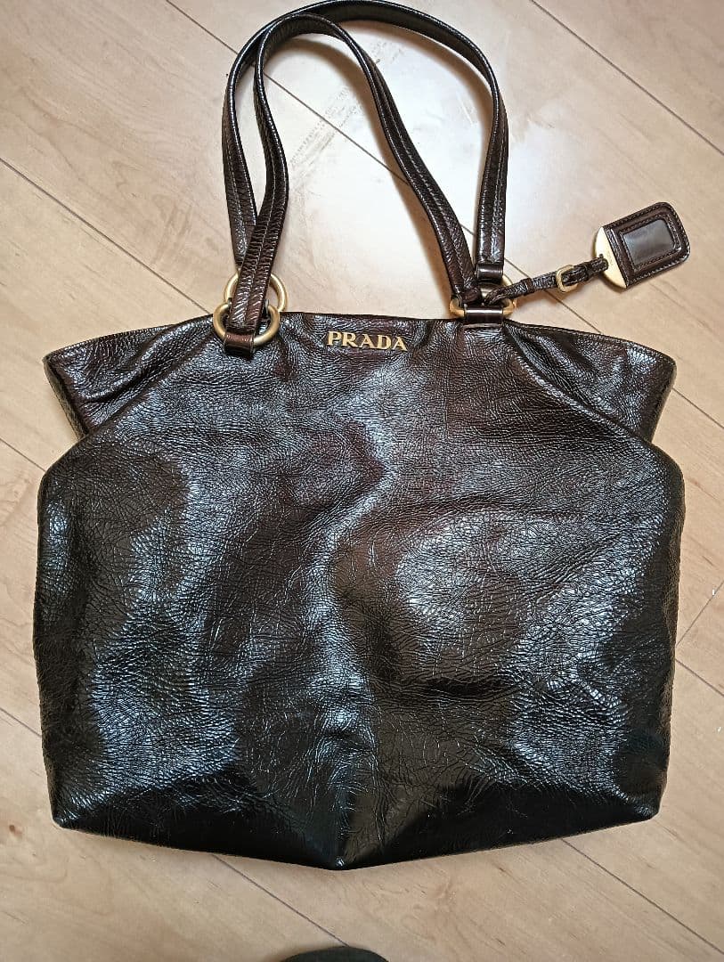 PRADA高級 デザインレザートートバッグ値下げ
