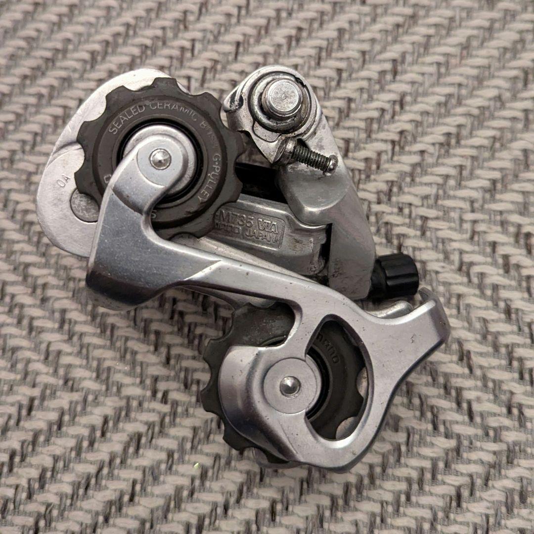 Shimano XT リアディレイラー オールドMTB RD-M735 7/8速