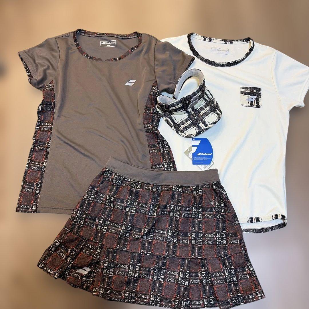 Babolat テニスウェアセット XL サンバイザー　まとめ売り
