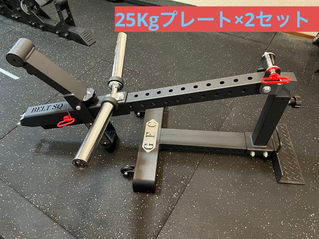 ねこりんご GFC ベルトスクワット　引き取り限定