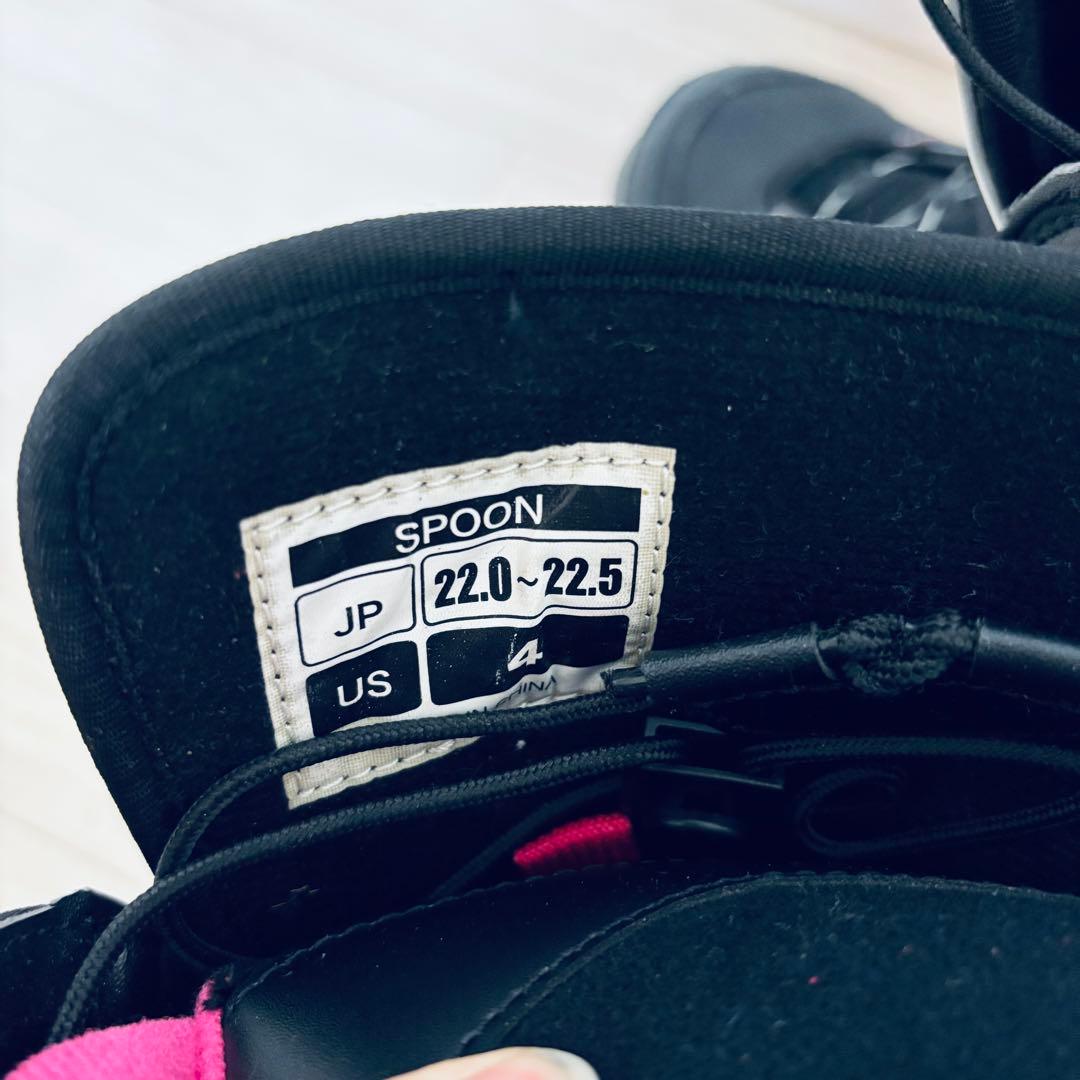 【美品】　スノボブーツ　BOA spoon 22〜22.5 スノーボード